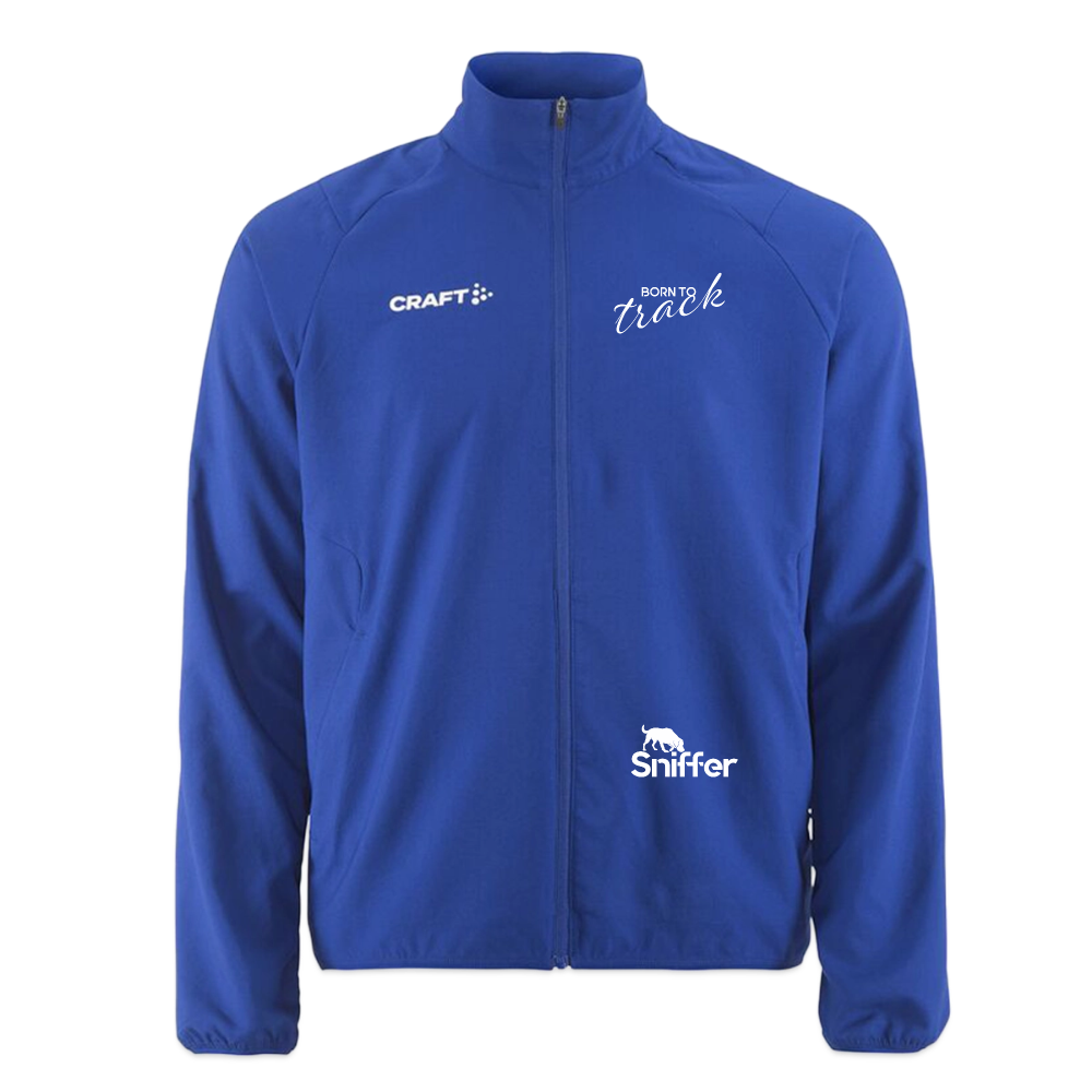 Sniffer Outdoor-Trainingsjacke „BORN to Track“ UNISEX edition - Royalblau