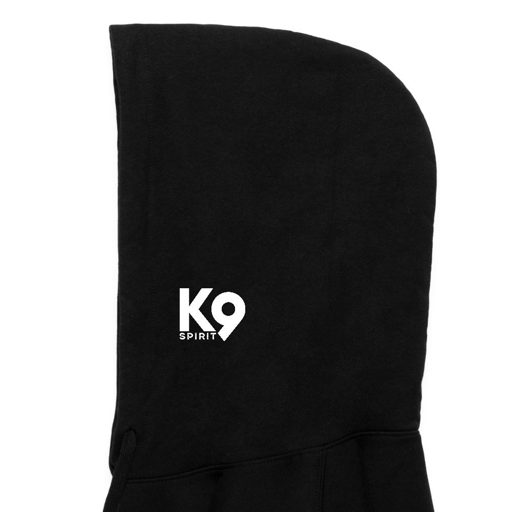K9 Cozy-Hoodie "on a MISSION TOGETHER" - Schwarz