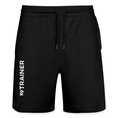 K9 TRAINER Organic-Joggingshorts „K9 TRAINER“ UNISEX edition - Schwarz