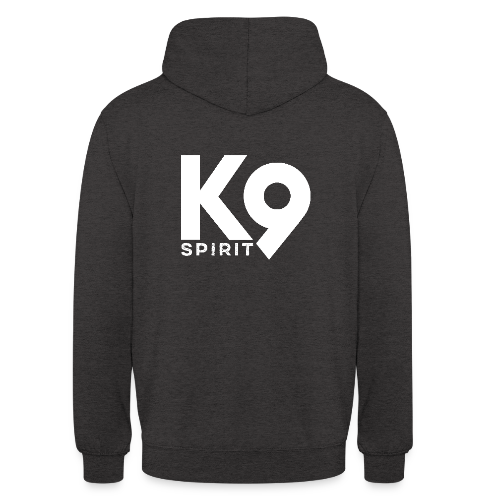 K9 Casual-Hoodie "DOG on a MISSION" - Anthrazit