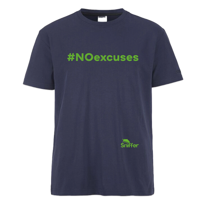 Sniffer CRAFT Style-Shirt "#NOexcuses" MEN edition - Dunkelnavy