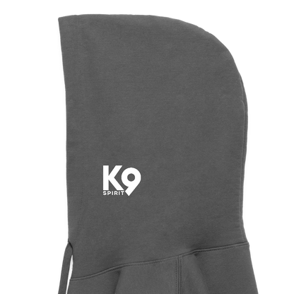 K9 Cozy-Hoodie "on a MISSION TOGETHER" - Dunkelgrau