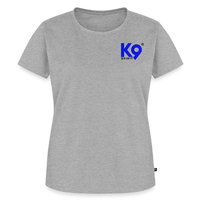 K9 Premium-Shirt "Suchhunde NIEDERRHEIN" - Grau meliert