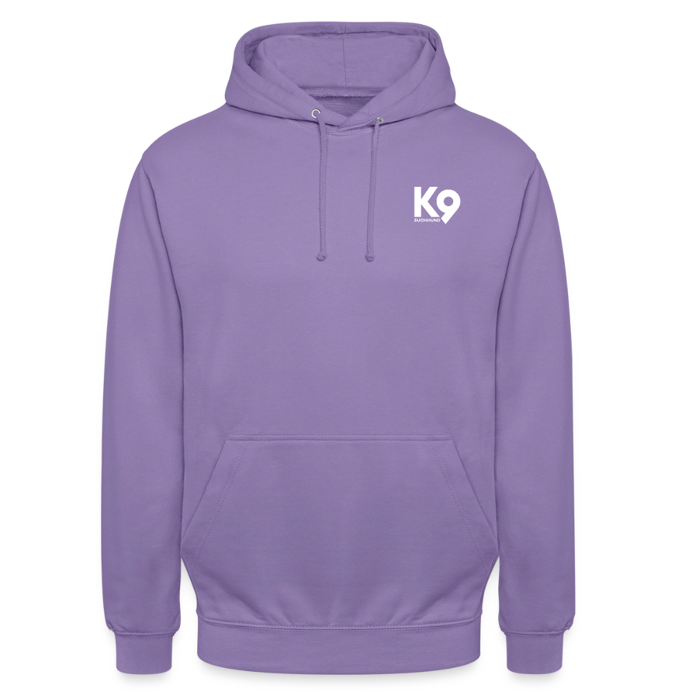 K9 Casual-Hoodie "Suchhund" - Lavendel