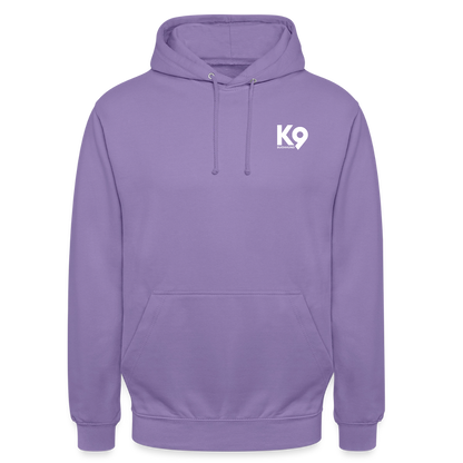 K9 Casual-Hoodie "Suchhund" - Lavendel