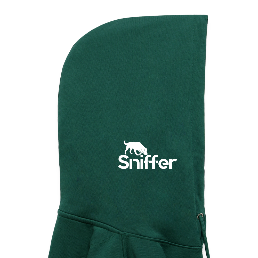 Sniffer ORGANIC  Premium-Hoodie „BORN to track“  UNISEX edition - Forest