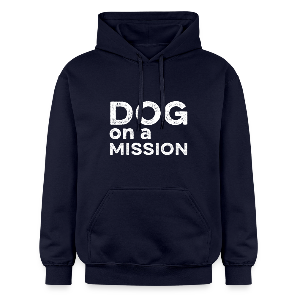 K9 Cozy-Hoodie "DOG on a MISSION" UNISEX edition - Navy