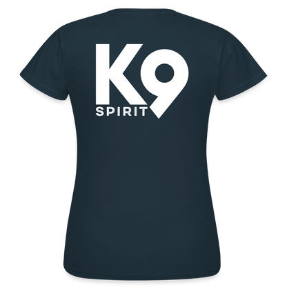 K9 Style-Shirt "think BIG" WOMEN edition - Navy