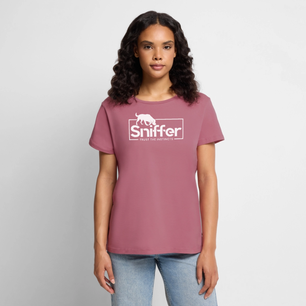 Sniffer Premium-Shirt „BORN to Track“ WOMEN edition - Mauve