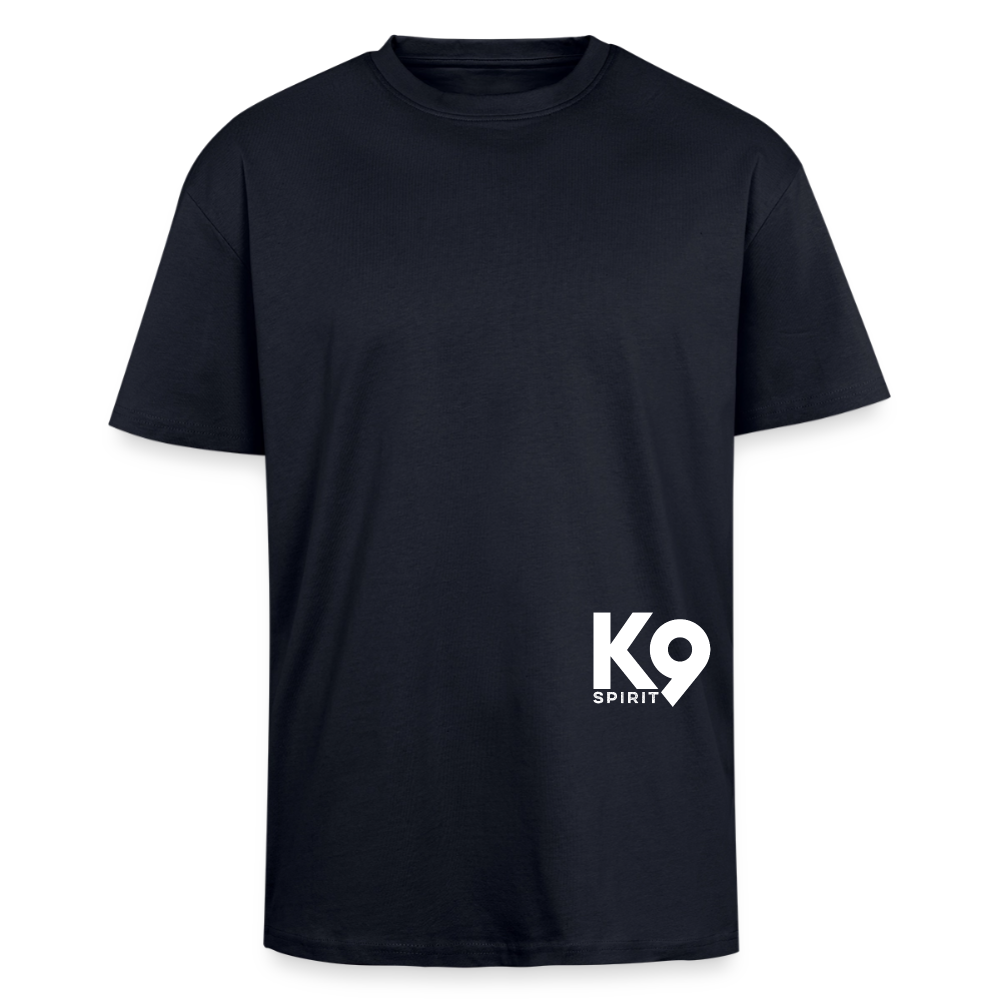 K9 HEAVY OVERSIZE Organic-Shirt "K9 SPIRIT" - French Navy
