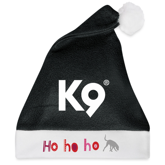 K9 Weihnachtsmütze - Schwarz/Weiß