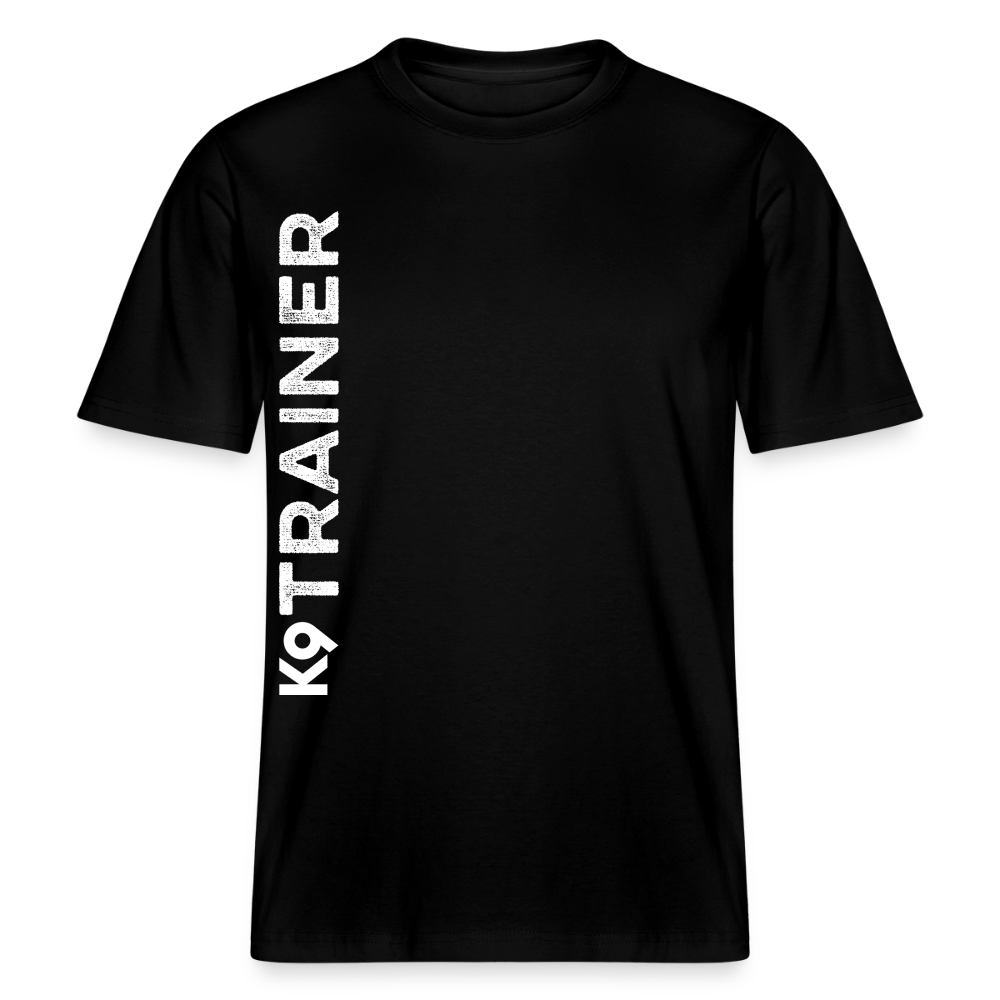 K9 TRAINER Organic-Shirt MEN edition - Schwarz