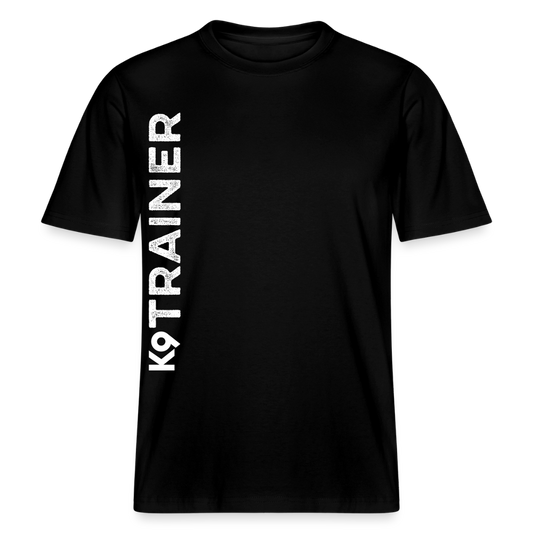 K9 TRAINER Organic-Shirt MEN edition - Schwarz
