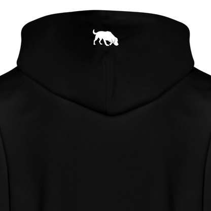 Sniffer DOGTRAINING Hoodie-Jacket „#TRUSTTHEINSTINCTS“ UNISEX edition - Schwarz