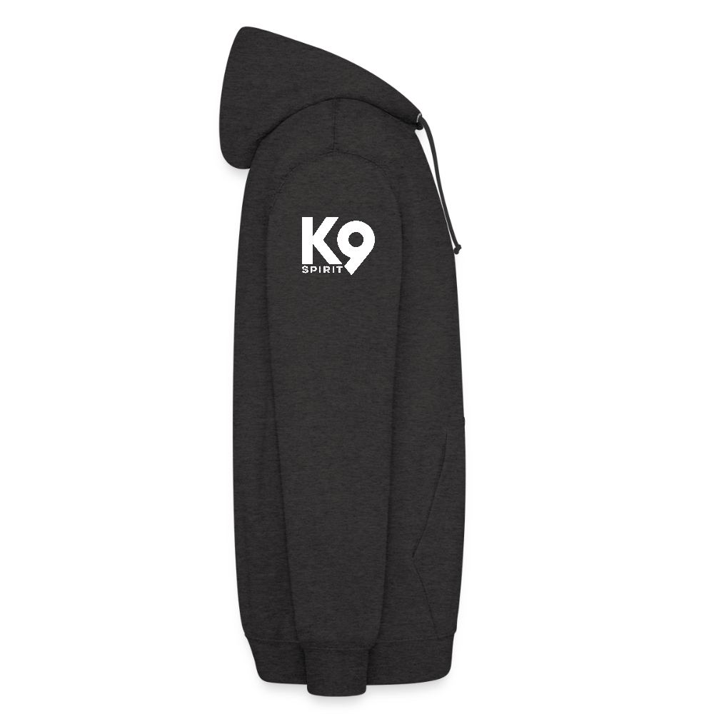 K9 Casual-Hoodie "DOG on a MISSION" - Anthrazit