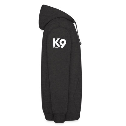 K9 Casual-Hoodie "DOG on a MISSION" - Anthrazit