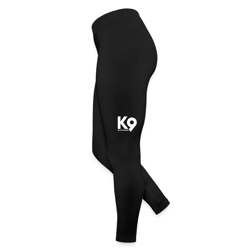 K9 Suchhund Classic-Leggings „DOG on a MISSION“ WOMEN edition - Schwarz