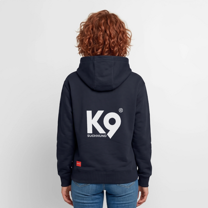 K9 Suchhund Organic-Hoodie „Think BIG“ UNISEX edition - Navy