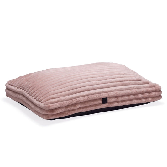 Karlie PREMIUM Hundekissen "Reza viereckig" in Rosa, Beige oder Anthrazit designed by Lotte – stilvoller Liegekomfort für anspruchsvolle Hunde