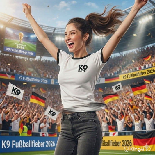 K9 GERMANY Retro-Shirt „K9 SPIRIT“ WOMEN fan–edition